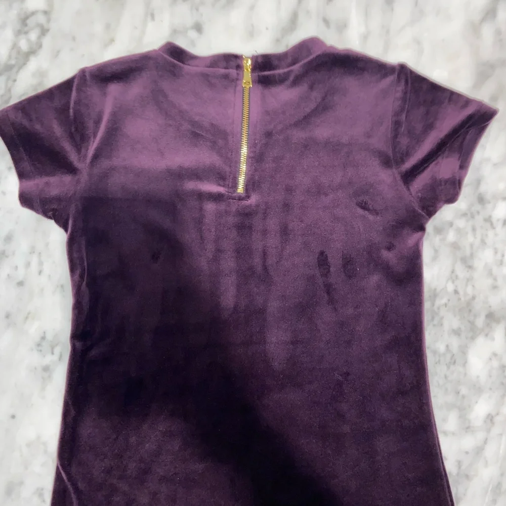 Little girls suede dress - Picture 5 of 8